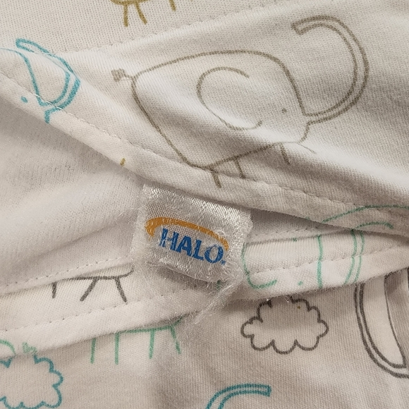 Halo swaddle sack, Elephant print - Picture 3 of 5
